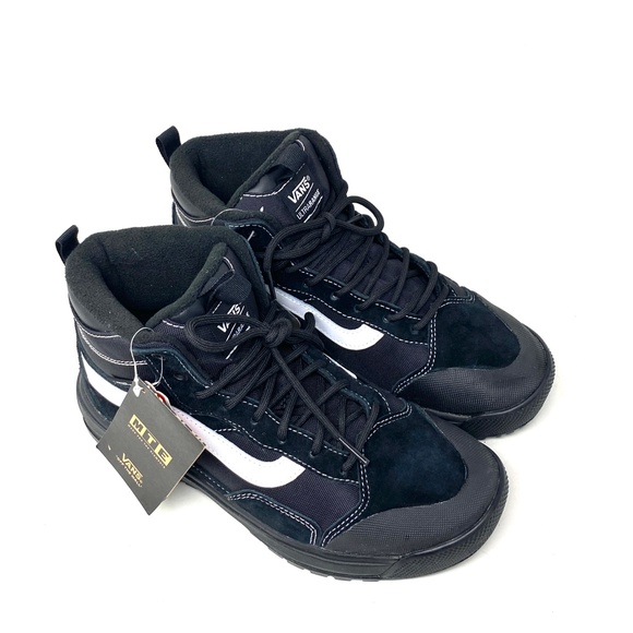 VANS UltraRange Exo Hi MTE-1 Sneakers Black Women's Boots Suede Mesh VN0A5KS5BKA - Picture 7 of 9